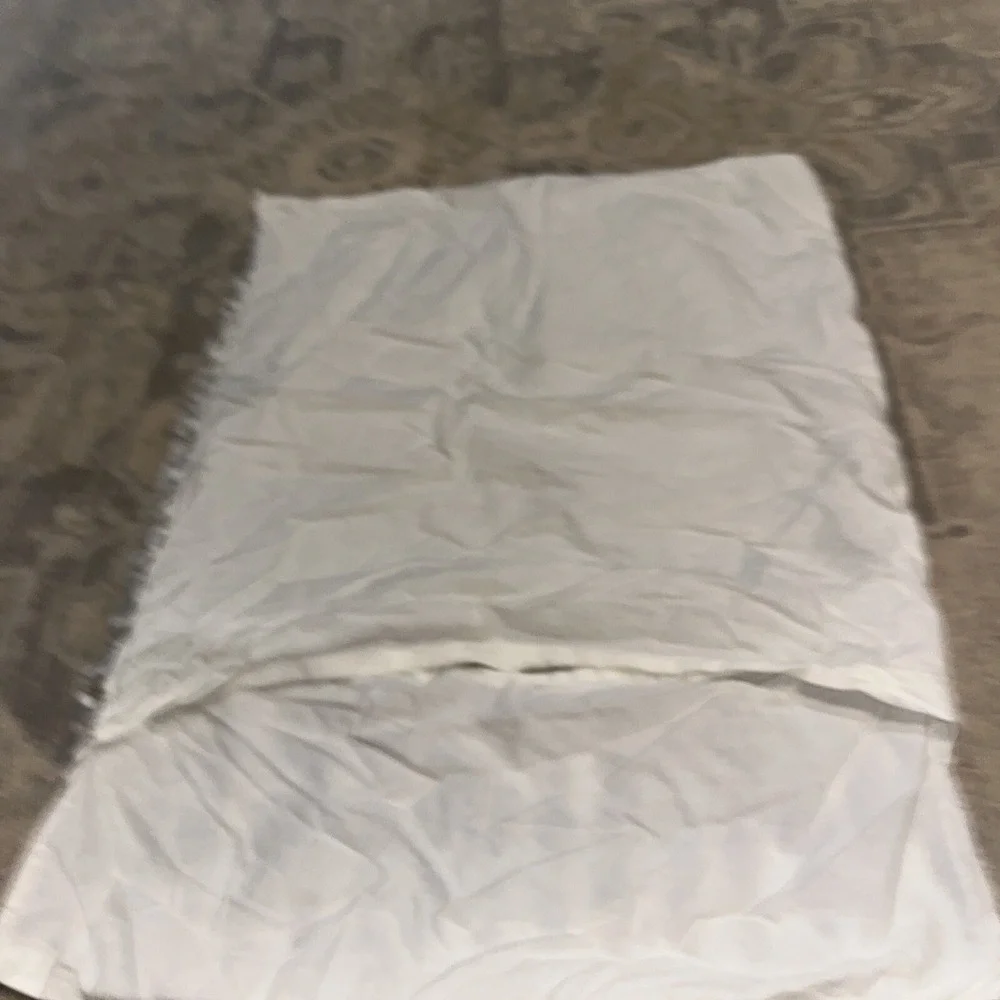 One Pottery Barn‎ Gray/White Standard Pillow Sham